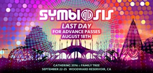 Symbiosis Gathering Last Day for Advance Passes August 18